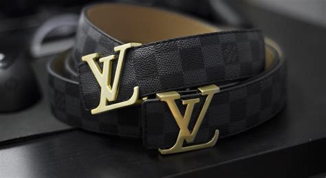 Men's Designer Belts: Luxury LV Buckles, Leather 